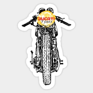 Ducati 1974 SS Sticker